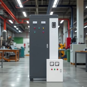 Armoire de démarrage progressif intelligente 380V 22-115KW 37A-150A à semi-conducteurs pour moteur, usage industriel - Product Image 1
