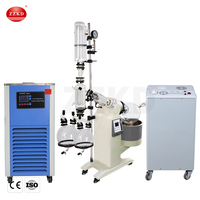 Évaporateur Rotatif Sous Vide de Laboratoire Chimique 50 L avec Double Fiole de Réception Grande Capacité