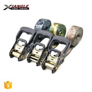 Correas de Amarre con Trinquete de Alta Resistencia de 2000 kg y 3.8 cm, Cinturón de Sujeción de Carga <span class=keywords><strong>para</strong></span> Remolque Pesado - Product Image 6