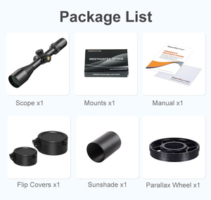 Westhunter HD GEN2 6-24X50 FFP กล้องล่าสัตว์รีเซตเป็นศูนย์โฟกัสครั้งแรกซูมได้อย่างนุ่มนวลระยะไกลปรับขอบเขตกลางแจ้ง - Product Image 6