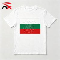 Individuell Bedrucktes T-Shirt Bulgarien Fußballtrikot Polyester Fußball-T-Shirt Atmungsaktiv für Fußballfans