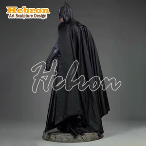 Statue <span class=keywords><strong>de</strong></span> personnage <span class=keywords><strong>DC</strong></span> <span class=keywords><strong>Comics</strong></span> <span class=keywords><strong>de</strong></span> haute qualité 1_1, super-<span class=keywords><strong>héros</strong></span>, sculpture Batman grandeur nature en fibre <span class=keywords><strong>de</strong></span> verre, grandes créations en résine - Product Image 6