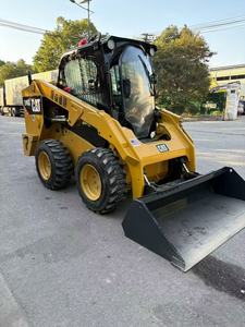 Chargeuse compacte CAT 246D d'occasion de haute qualité, meilleure vente de machines de chantier avec chargeur frontal, S180 S300 CASE en vente - Product Image 4