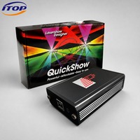 Lumière laser LED RGB DMX512 activée par le son pour DJ, discothèque, bar, scène