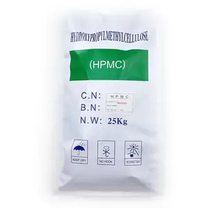 Agente auxiliar de productos químicos en polvo de hidroxipropil metil celulosa de alta viscosidad de mayor calidad HPMC Cas 9004-65-3