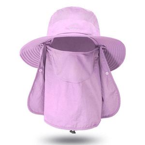 Chapeau de pêcheur anti-UV, imperméable, pliable, à séchage rapide, avec cordon, pour l'extérieur - Product Image 3