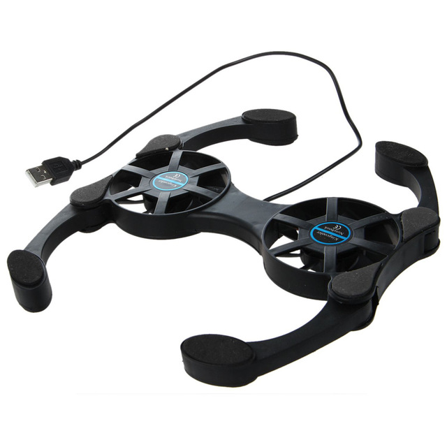 7-15 Inch Laptop Gaming Radiator Portable Folding Cooling Base Fan Cooler Pad for Laptop Notebook Pc