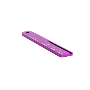 Règle de mesure des canaux radiculaires dentaires, en acier inoxydable bleu, de 20 à 140 mm, pour traitement endodontique - Product Image 4