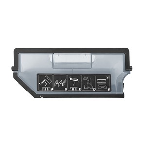 Poubelle à vidage automatique noire compatible avec les aspirateurs robots <span class=keywords><strong>Ecovacs</strong></span> <span class=keywords><strong>X1</strong></span> OMNI / <span class=keywords><strong>X1</strong></span> <span class=keywords><strong>TURBO</strong></span> / <span class=keywords><strong>X1</strong></span> PLUS, accessoire de remplacement - Product Image 5
