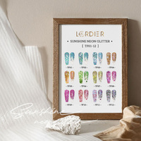 Vente en gros de gros de paillettes pour Nail Art, poudre de paillettes éblouissantes, de soleil, de néon