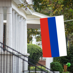 Drapeau de la Russie personnalisé OEM 90x150cm en polyester pour décoration extérieure, imprimé recto-verso, bannière 3x5ft pour les événements du Jour de la Victoire - Product Image 4