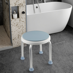 Siège de <span class=keywords><strong>douche</strong></span> <span class=keywords><strong>pivotant</strong></span> avec design rotatif moderne Siège de <span class=keywords><strong>douche</strong></span> <span class=keywords><strong>pivotant</strong></span> à 360 degrés réglable en hauteur pour salle de bain hôtel hôpital - Product Image 1