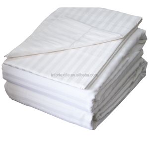 Hot bán sọc tấm phẳng tùy chỉnh kích thước và giá tốt <span class=keywords><strong>sateen</strong></span> tấm ga trải giường cho khách sạn nhà bệnh viện - Product Image 5