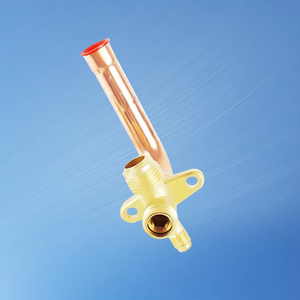 Factory Wholesale Air Conditioner <strong>Parts</strong> 3/8 5/8 1/2 1/4 Inch Brass <strong>Split</strong> <strong>Ac</strong> Service Valve - Product Image 5