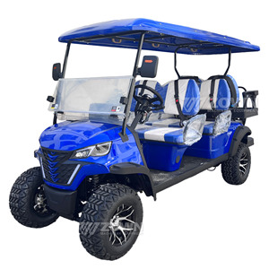 Voiturette de golf électrique 6 places en gros d'usine, batterie lithium 48V, moteur puissant, idéale pour les services de navette d'hôtels et de complexes hôteliers - Product Image 4