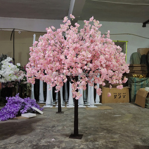 Albero Artificiale J07 Alto 1,8 m per Decorazioni Matrimoniali ed Eventi, Centrotavola Bianco con Fiori di Ciliegio - Product Image 2