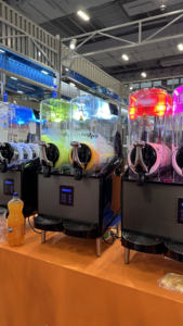 Máquina de Granizados Comercial de Acero Inoxidable para Margaritas y Bebidas Congeladas con Compresor Potente y Enfriamiento Eficiente para Supermercados y Cafeterías - Product Image 4