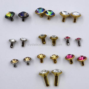 <span class=keywords><strong>Rivet</strong></span> de <span class=keywords><strong>strass</strong></span> en cristal de haute qualité de 6mm, <span class=keywords><strong>Strass</strong></span> à rivets en <span class=keywords><strong>strass</strong></span> pour cuir - Product Image 1