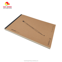 Carnet de croquis écologique personnalisé en gros, couverture souple collée, imprimé offset, pelliculé, papier de qualité