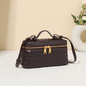 Nuevo Bolso <span class=keywords><strong>de</strong></span> Mano para Mujer 2025, Bolso Tejido a Mano con Cremallera, Versátil y a la Moda, Nuevo Bolso Cuadrado Pequeño <span class=keywords><strong>de</strong></span> un Solo Hombro para Mujer - Product Image 2