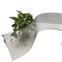Écran LED transparent flexible P16, film de verre, écran LED cristallin, écran LED adhésif