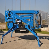 Nouvelle plateforme élévatrice araignée articulée hydraulique de 10 à 16 m, élévateur à flèche pour travaux en hauteur, élingue de levage, 380 V, acier, hôtels