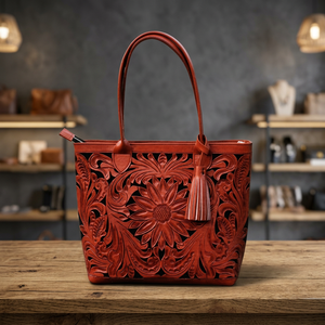 Sac à main en cuir véritable tendance, 100% imperméable, léger, durable, grande capacité, fermeture à glissière, bandoulière, deux sacs à main - Product Image 1
