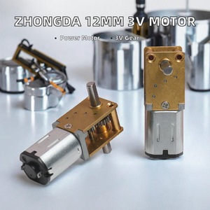 Motor de CC con escobillas Zhongda de 12 mm y 3 V con engranaje planetario, velocidad de salida de 14800 rpm, 3 años de garantía para cerraduras de coche - Product Image 2