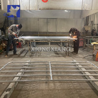 Panneaux galvanisés soudés pour bétail Cour de bétail Chèvre Mouton Panneaux de cheval Panneau de fer portable Ferme Latte Ranch Clôture Garde-corps Clôture