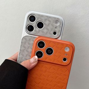 Funda para iPhone 17 Pro Max, elegante textura de cuero con rombos, ventana grande, cobertura total, a prueba de golpes - Product Image 2