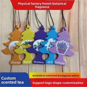 Ambientador y Difusor de Fragancia para Coche y Armario, <span class=keywords><strong>con</strong></span> Diseño de Árbol Americano Pequeño, de Madera - Product Image 2