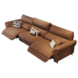 Fabrikgefertigtes Echtleder-Kunstsofa Multifunktionales Elektrisches Innenmöbel für Wohnzimmer Betttyp - Product Image 5