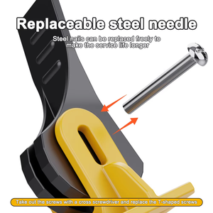 Niedrigster Preis Press <span class=keywords><strong>Level</strong></span> ing Tile Tool Leveler System T-Typ Positioning Seam Card Bodenfliesen zubehör - Product Image 2