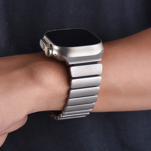 Correa de Reloj JAETIUM de Titanio Sólido de Alta Calidad, Transpirable, Resistente a la Corrosión, con Hebilla Magnética, Impermeable - Product Image 5