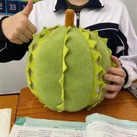 Explosions Creative Peluche Durian en Coton, Jouet Anti-stress Sonore à Effet de Secousse, avec un Durian Réaliste qui se déchire, Cadeau Unisexe 31-50cm