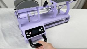 Potente máquina de prensa de calor por sublimación de tapa automática eléctrica de doble estación <span class=keywords><strong>tazas</strong></span> personalizadas moldes intercambiables - Product Image 5