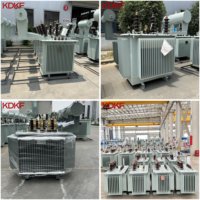Transformateur abaisseur de tension pour unité de sous-station 33 kV 11 kV vers 400 V 50 Hz, triphasé, rempli d'huile, équipement de distribution industriel