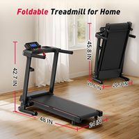 Preajustes de Velocidad para Caminadora, Teclas de Selección Rápida, Ajuste Instantáneo, Control Conveniente, Máquina de Ejercicio para Correr en Casa