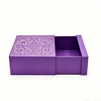 Individuell Bedruckte Umweltfreundliche Schmuckverpackungsbox mit Schublade aus Karton für Ohrringe, Ringe, Halsketten und Armbänder - Papier-Schmuckbox