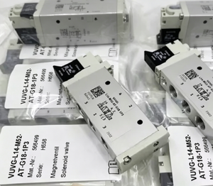 วาล์วโซลินอยด์เดี่ยวแบบ 5/2 ทาง รุ่นใหม่แกะกล่อง Vuvg-s14-m52-mt-g18-1r8l 564212 ขนาด 14 มม. วาล์วไอส์แลนด์ - Product Image 3