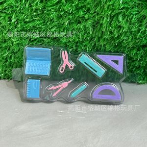 Miniherramientas de aprendizaje en miniatura transfronterizas Jinbing: Computadoras, cuadernos, reglas, obligas, tijeras, juegos de casa para niños, <span class=keywords><strong>Dol</strong></span> - Product Image 6