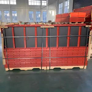 Matériaux de construction Construction Murs de soutènement Formage de dalle de béton Panneaux de coffrage en acier Panneau