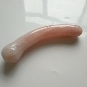 Gode en cristal quartz rose sculpté à la main baguette en cristal énorme gode artificiel baguette pour femme cadeaux sexy - Product Image 4