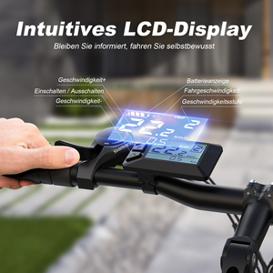 Commande en gros, dropshipping, VARUN, vélo électrique de montagne, autonomie de 55 km, vélo électrique 26 pouces, 250 W, assistance à 3 niveaux, voyages tout-terrain, hommes, en stock en Europe - Product Image 4