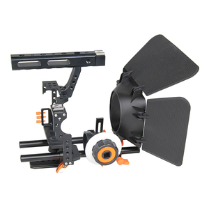 Kit <span class=keywords><strong>Cage</strong></span> Caméra TL MEDIA CCK500, Matte Box et Follow Focus pour Caméra A7 - Product Image 4