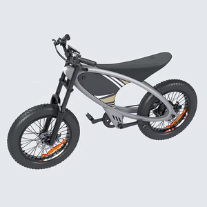 Vélo électrique tout-terrain pour adultes, 36V, longue autonomie, fourches de descente, suspension, pneus larges, vélo de montagne électrique - Product Image 6