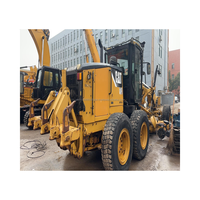 Niveleuse à moteur CAT 160M d'occasion, modèle Caterpillar 160G/H/K original 2023, poids 16138 kg, 0-2000 heures, pour grandes travaux routiers