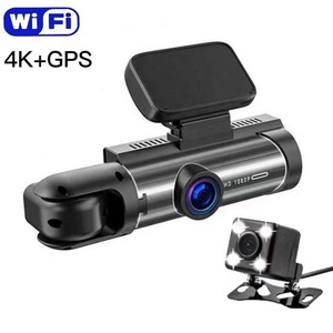 Penjualan Laris 2023 Pabrik Grosir Kamera Dasbor Depan dan Belakang 4K untuk Mobil GPS WIFI Perekam Video Dasbor Kotak Hitam Mobil - Product Image 1