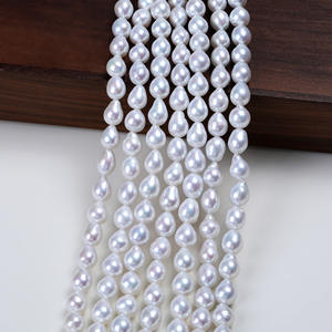 Perlas Barrocas de Agua Dulce Aurora al por Mayor, Perlas Sueltas para Joyería Hecha a Mano, Material Natural con Forma de Gota de Agua - Product Image 4