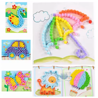 Mini Flauschige Weiche Pompons Handgemachtes Kinderspielzeug Hochzeits- und Weihnachtsdekoration DIY Näh- und Bastelbedarf für Kreative Projekte